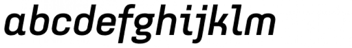 Idealista SemiBold Italic Font LOWERCASE