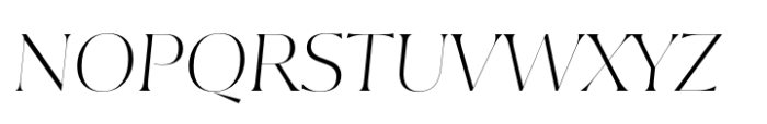 Idem Display Light Italic Font UPPERCASE