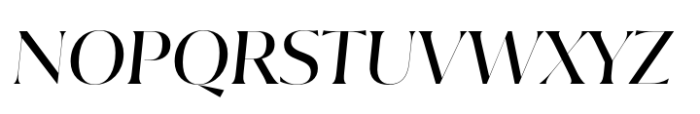 Idem Display Medium Italic Font UPPERCASE