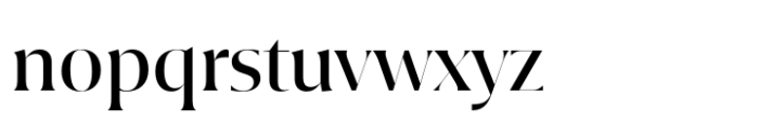 Idem Display Medium Font LOWERCASE