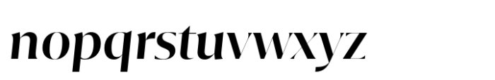 Idem Display SemiBold Italic Font LOWERCASE