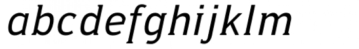 Ideologica Italic Font LOWERCASE