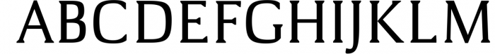 Iffat A Modern Serif Family 2 Font UPPERCASE
