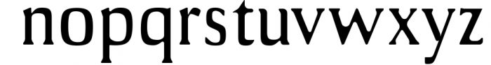 Iffat A Modern Serif Family 3 Font LOWERCASE