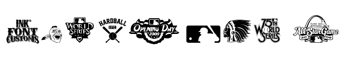 I.F.C. HARDBALL  Font OTHER CHARS