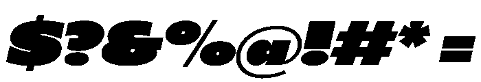 If LargeOblique Instance Font OTHER CHARS