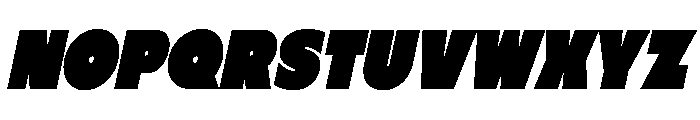 If NarrowOblique Font UPPERCASE