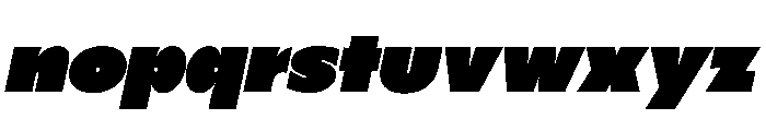If NormalOblique Font LOWERCASE