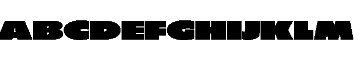 If SuperLarge Instance Font UPPERCASE