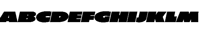 If SuperLargeOblique Font UPPERCASE