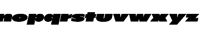 If SuperLargeOblique Font LOWERCASE