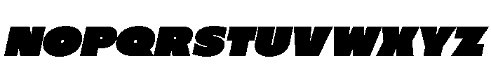 If WideOblique Instance Font UPPERCASE