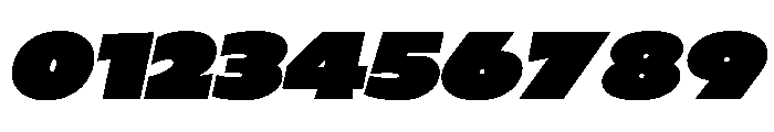 If WideOblique Font OTHER CHARS