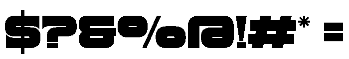 Ignitex Regular Font OTHER CHARS