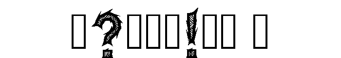 Igua Regular Font OTHER CHARS