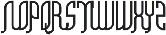 Igundils Regular ttf (400) Font UPPERCASE