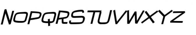 Iguana Lover BTN Bold Oblique Font UPPERCASE