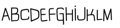 Iguana Lover BTN Condensed Light Font UPPERCASE