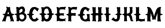 Iglesias Church Font UPPERCASE