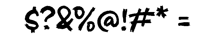 Ignora Font OTHER CHARS
