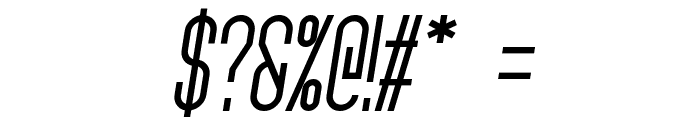 Ignotum Italic Font OTHER CHARS