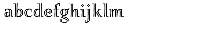 Ignatius Font LOWERCASE