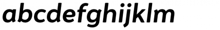 Igna Sans Black Italic Font LOWERCASE