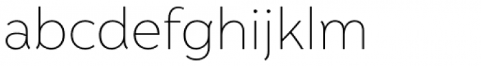 Igna Sans Extra Light Font LOWERCASE