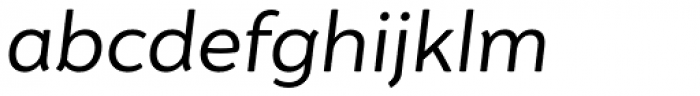 Igna Sans Regular Italic Font LOWERCASE