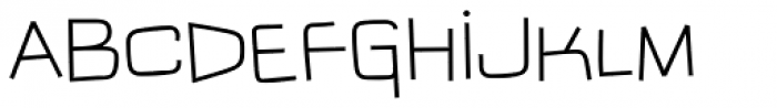 Iguana Lover BTN Light Font UPPERCASE