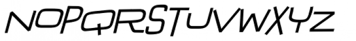 Iguana Lover BTN Oblique Font LOWERCASE