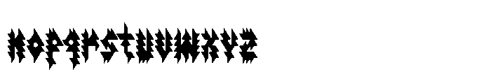 IH Serrucho 800 Font LOWERCASE