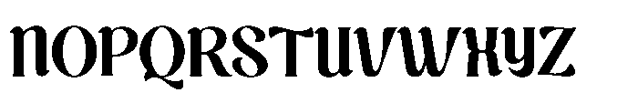 Ihtifal Font UPPERCASE