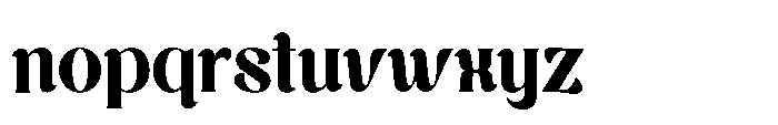 Ihtifal Font LOWERCASE