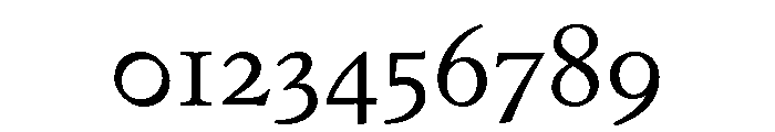 IJBurgA Regular Font OTHER CHARS