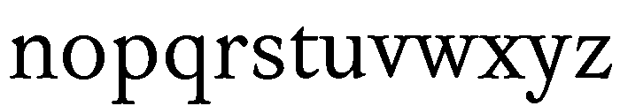 IJBurgA Regular Font LOWERCASE