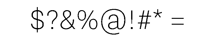 Iki Mono Variable Light Font OTHER CHARS