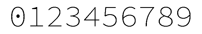 Iki Mono Variable Regular Font OTHER CHARS