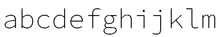Iki Mono Variable Regular FONT