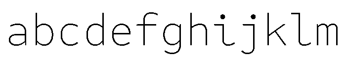 Iki Mono Variable Thin FONT