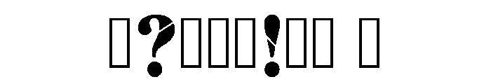Iker Regular Font OTHER CHARS