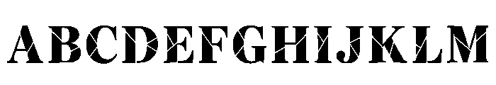 Iker Regular Font UPPERCASE