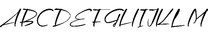 Ikuti Hatimu Font UPPERCASE
