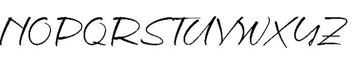 Ikuti Hatimu Font UPPERCASE