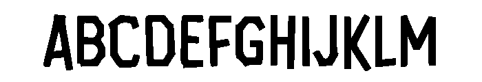IKATAN1 Font UPPERCASE