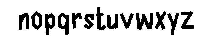 IKATAN1 Font LOWERCASE
