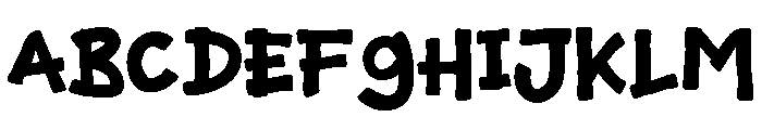 Ikilor Thival Trial Regular Font UPPERCASE