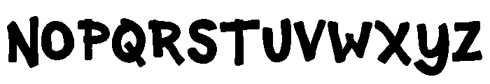 Ikilor Thival Trial Regular Font UPPERCASE