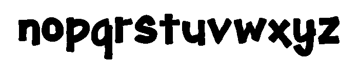 Ikilor Thival Trial Regular Font LOWERCASE