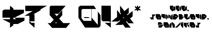 Ikos Dub Solid Font OTHER CHARS